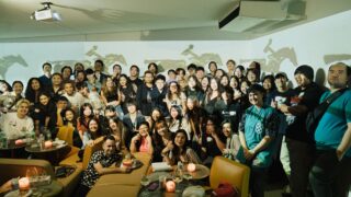 Gabriel Camelin and his students reunion at Pin31